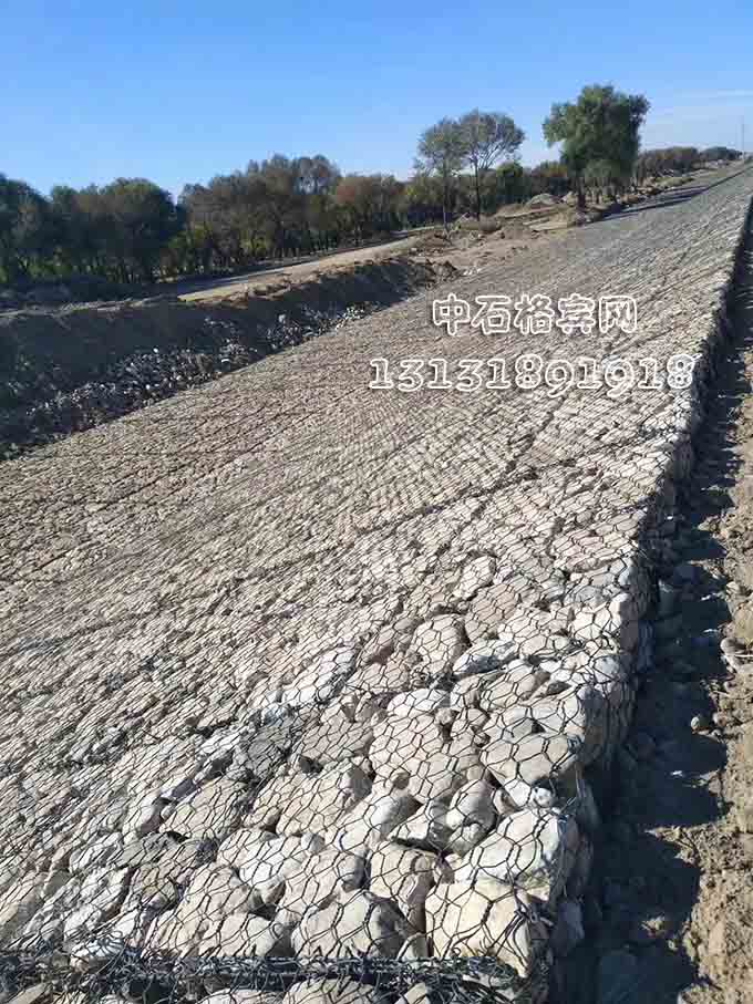 鍍鋅格賓網(wǎng)護(hù)岸